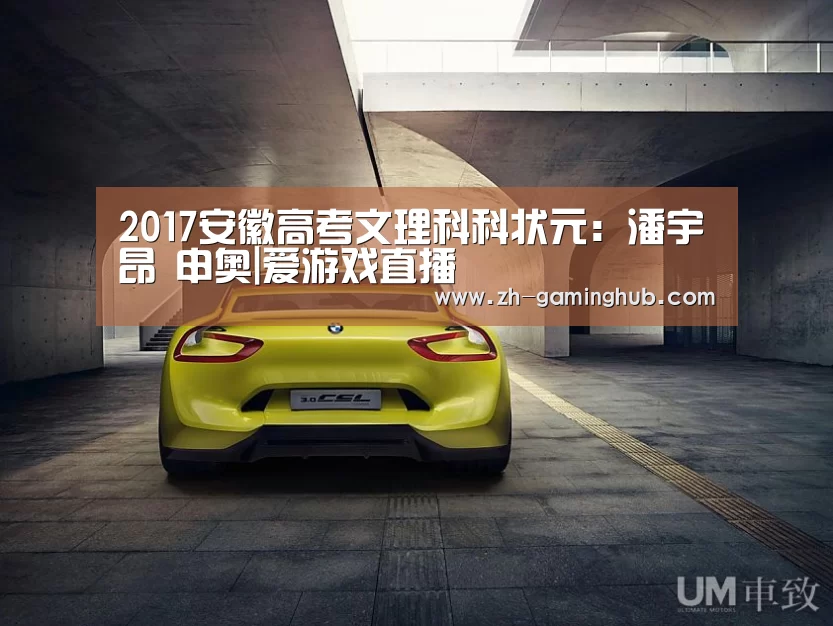 2017安徽高考文理科科状元:潘宇昂 申奥|爱游戏直播(图4) 爱游戏官方